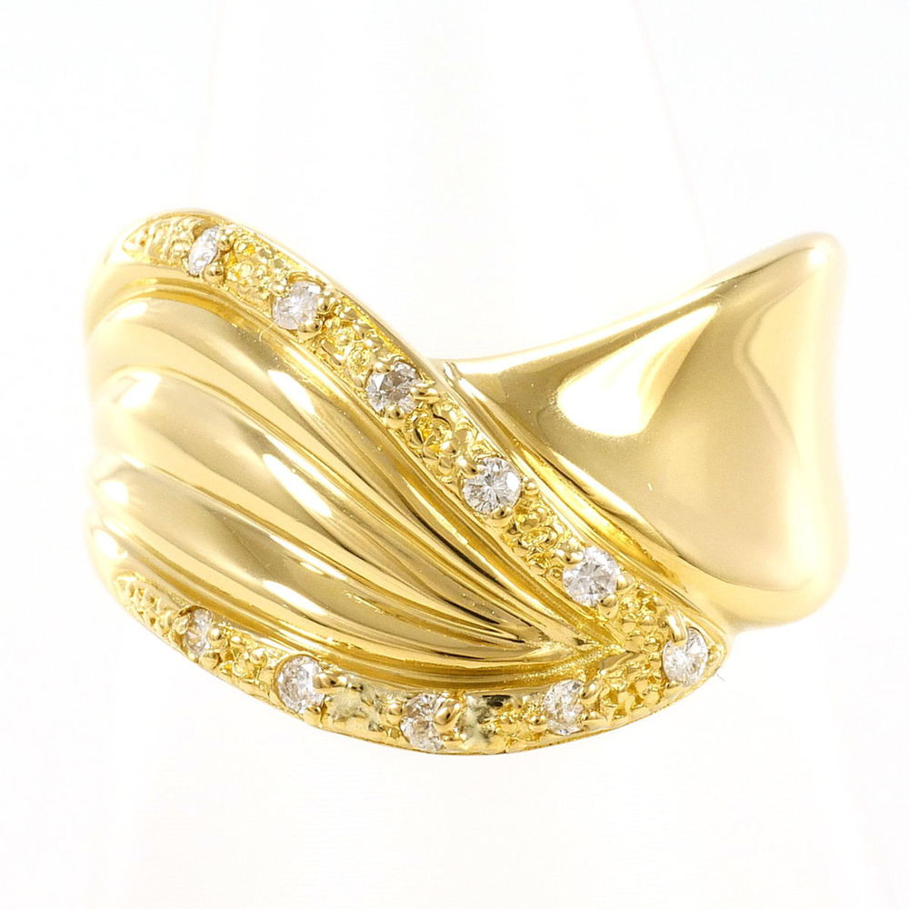 VINTAGE 18k Gold Diamond Ring